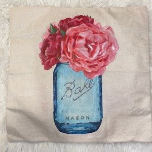 Beautiful Hand Painted Pillow Cover